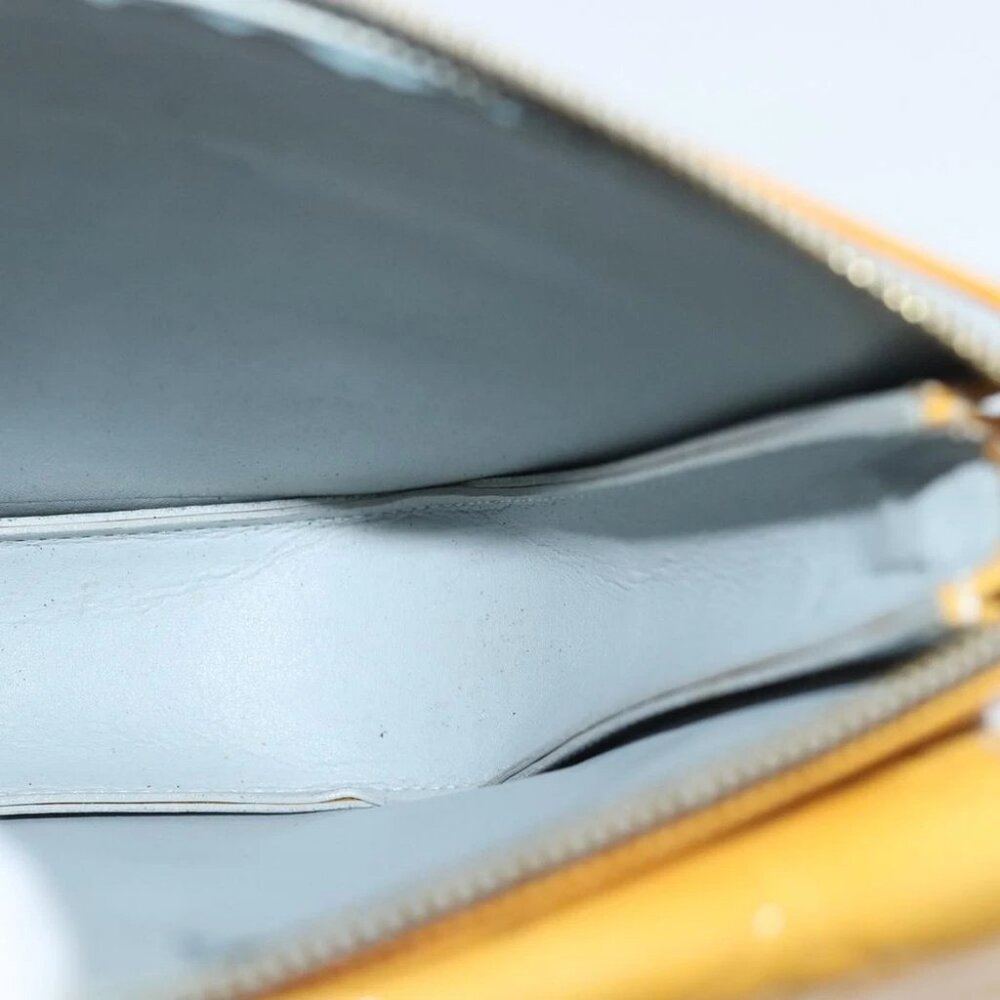 LOUIS VUITTON Monogram Vernis Motto Accessory Pouch Gris M91030 LV Auth bs19141 - Picture 6 of 16